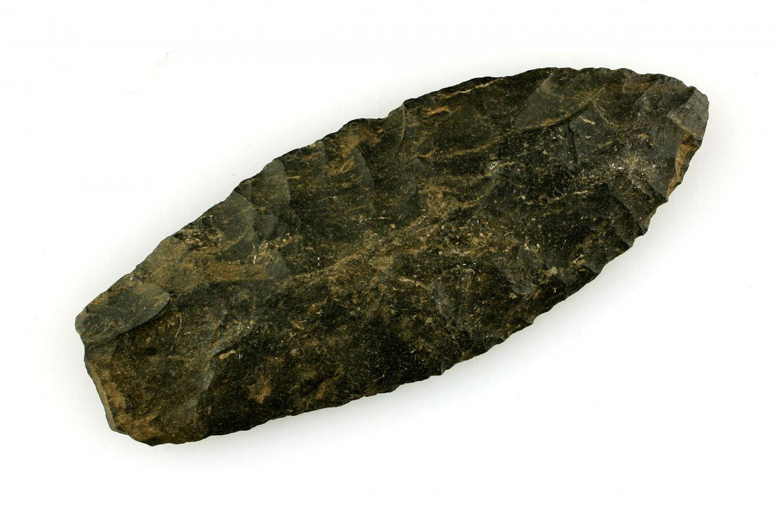Large 4 1/4" Coshocton Paleo Lance (1 of 2)