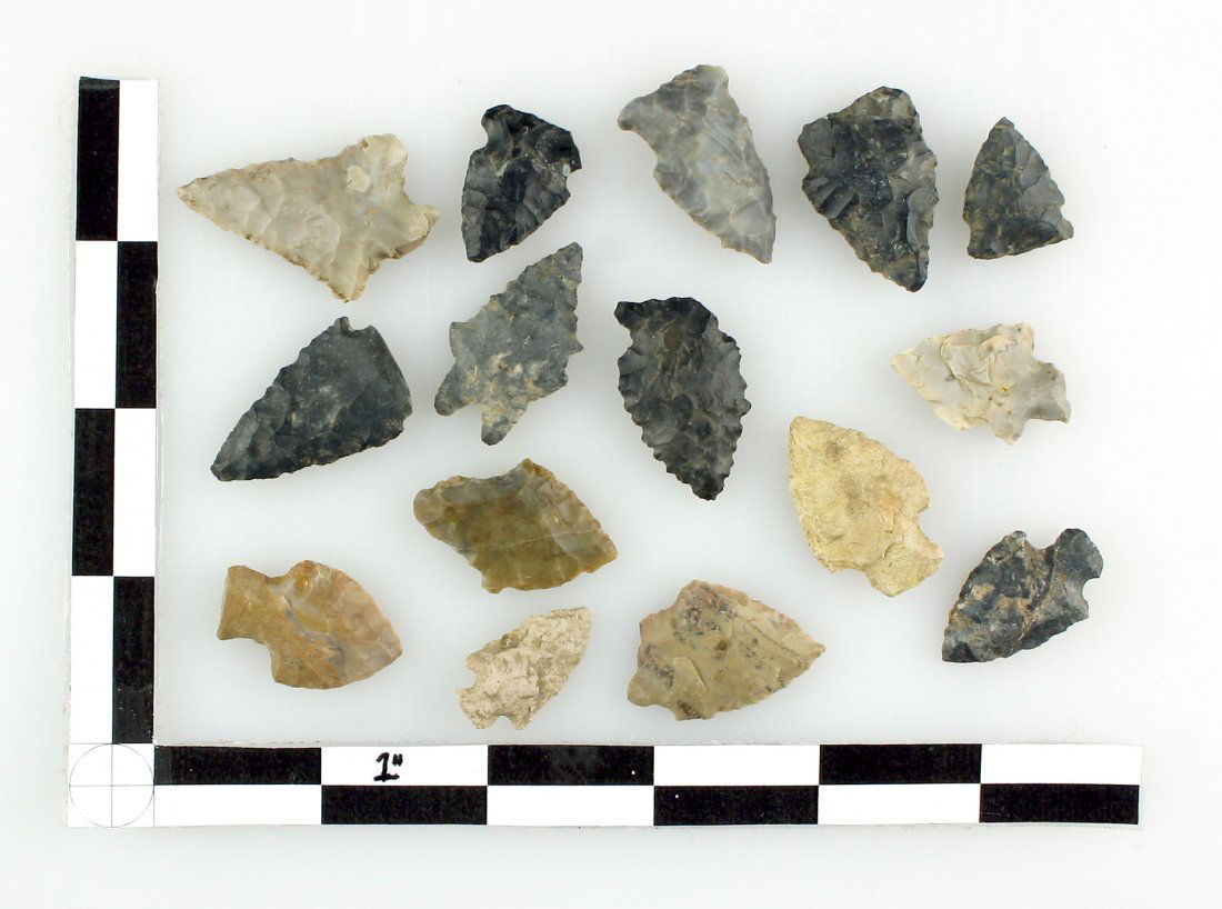 15 Nice Archaic/Woodland Dart Points (1 of 1)