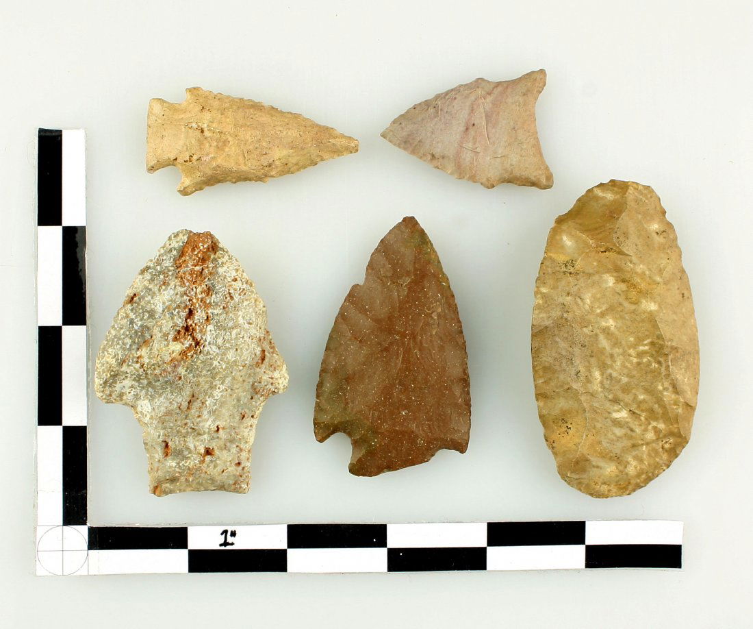 5 Archaic/Woodland Points (1 of 1)