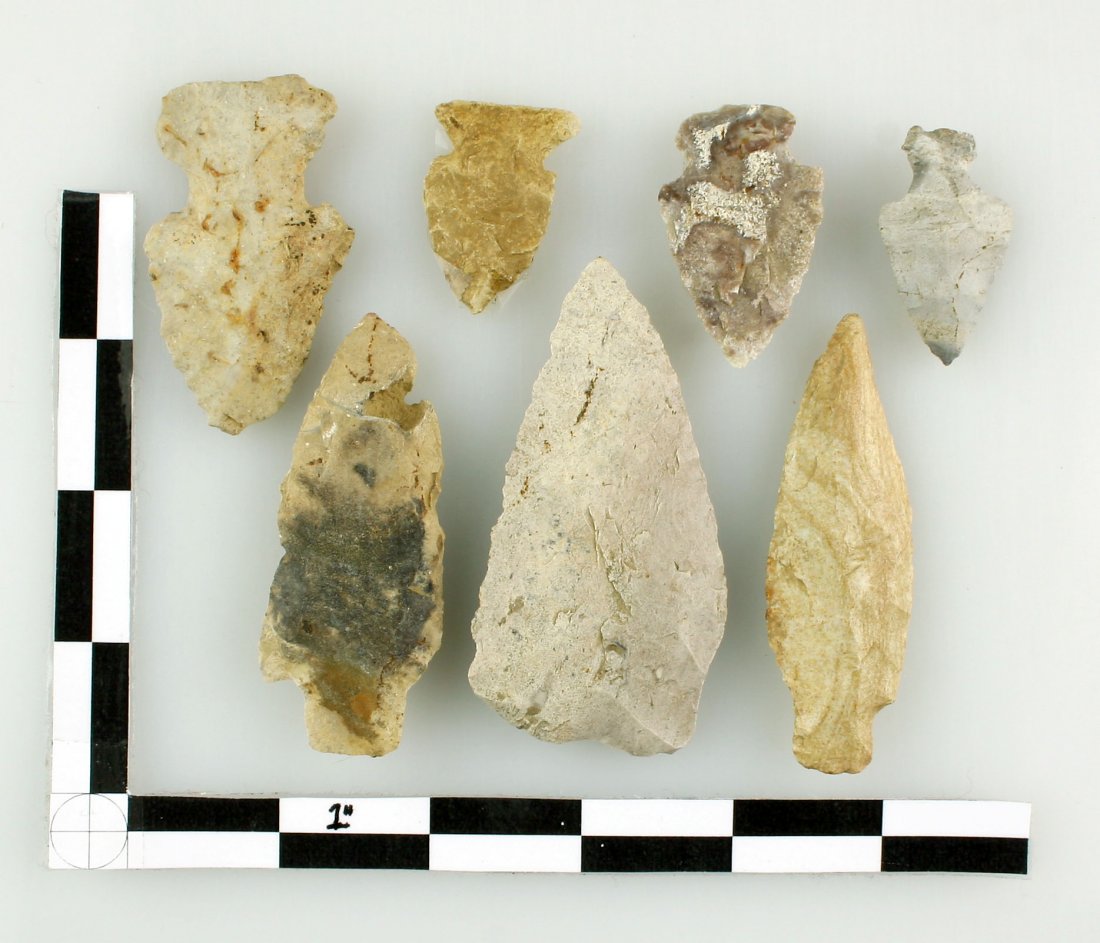 7 Nice Archaic/Woodland Points (1 of 1)