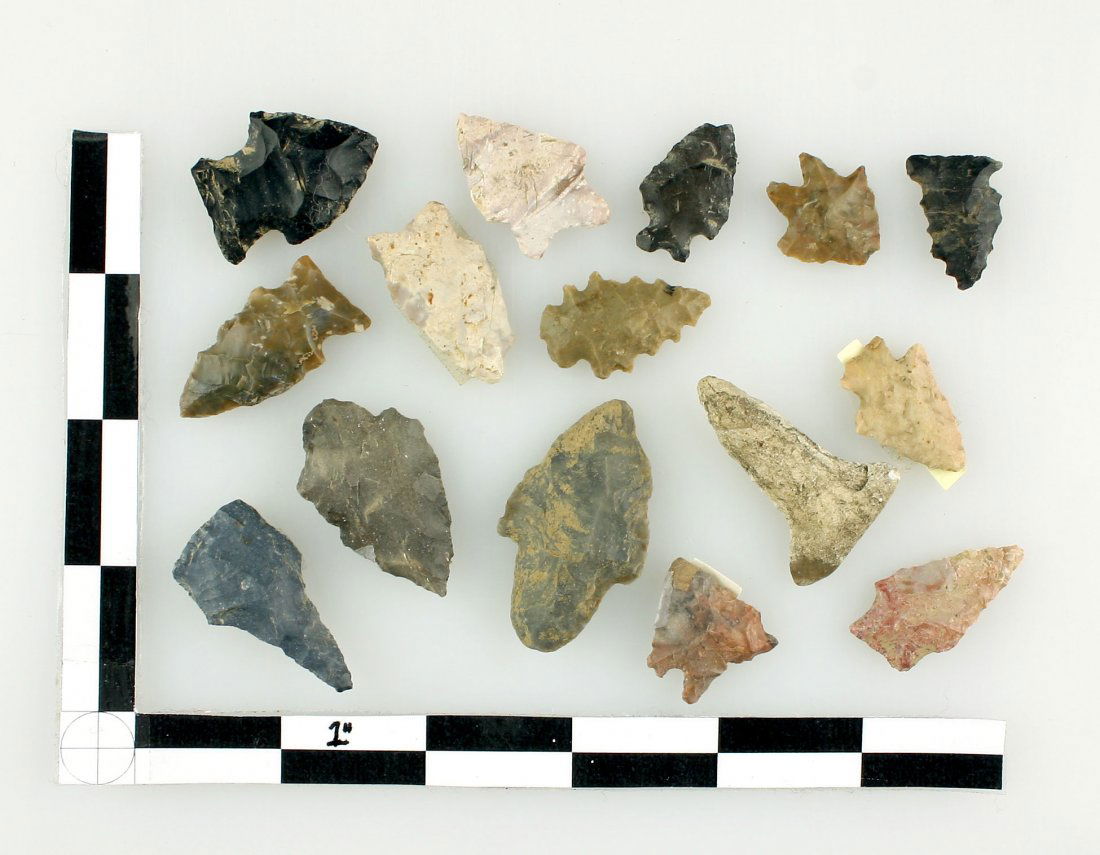15 Archaic/Woodland Ohio Points (1 of 1)