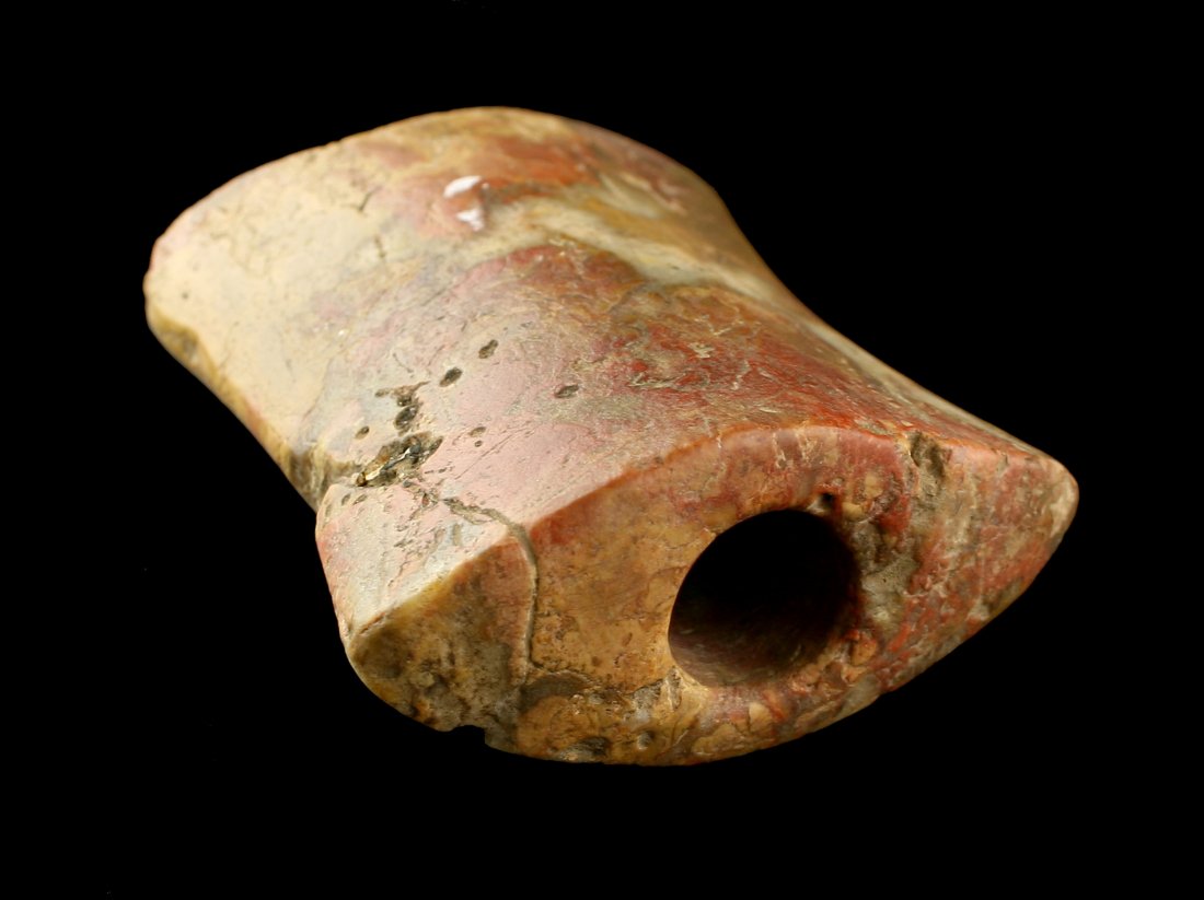 2 3/4" Hourglass Bannerstone - Jackson COA (1 of 4)