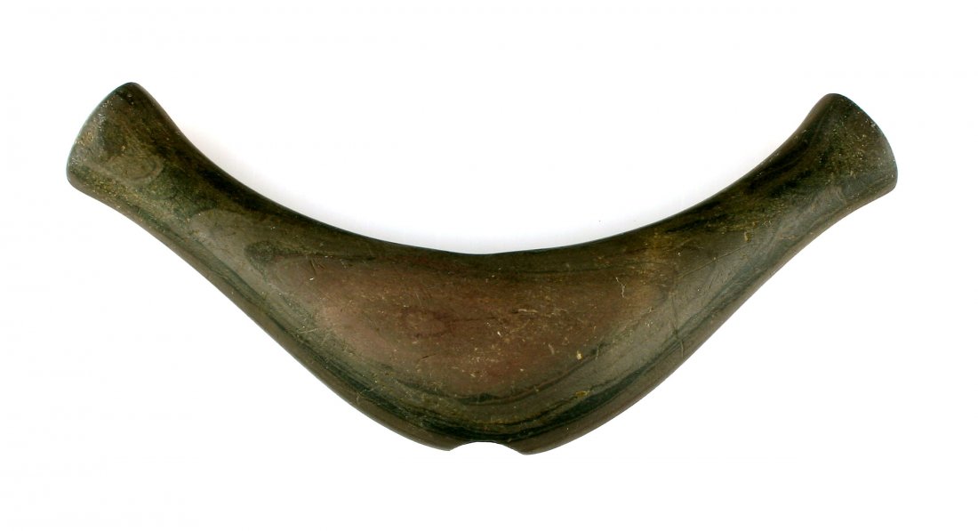 2 1/2"x 5.5" Knobbed Lunate  Bannerstone (1 of 3)