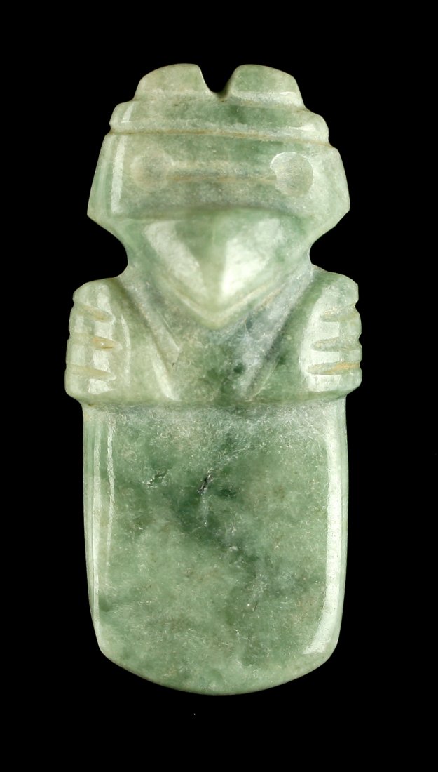 2 3/16" Nicoya PreColumbian Axe-God (1 of 4)
