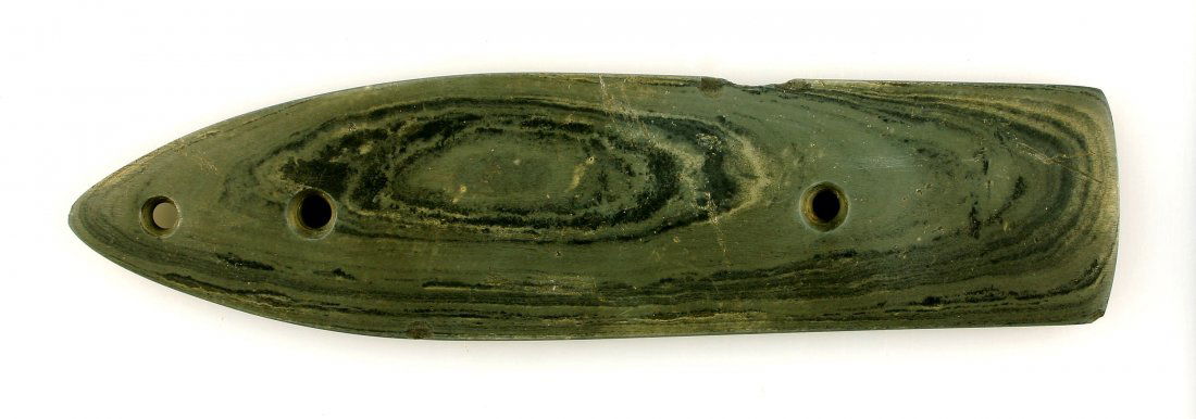 7" Glacial Kame Gorget - Putty COA (1 of 2)