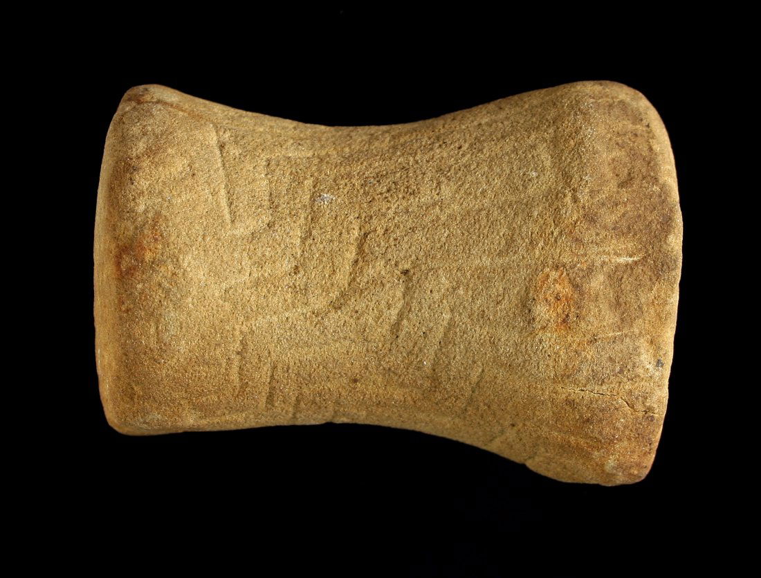 RARE Engraved 2 11/16" Ear Spool - Bennett COA (1 of 4)