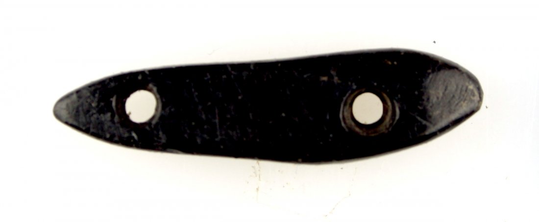 1 3/8" Cannel Coal Ornament PICTURED (1 of 2)