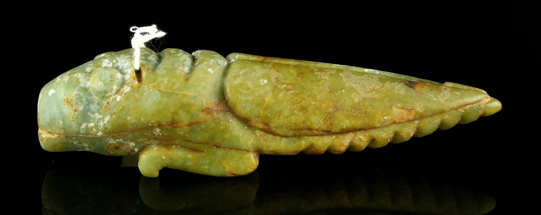 6 3/4" Nephrite Insect/Locust (1 of 4)