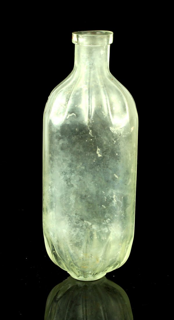 5 7/8" Dr. Peter Fahrney Medicine Bottle (1 of 3)