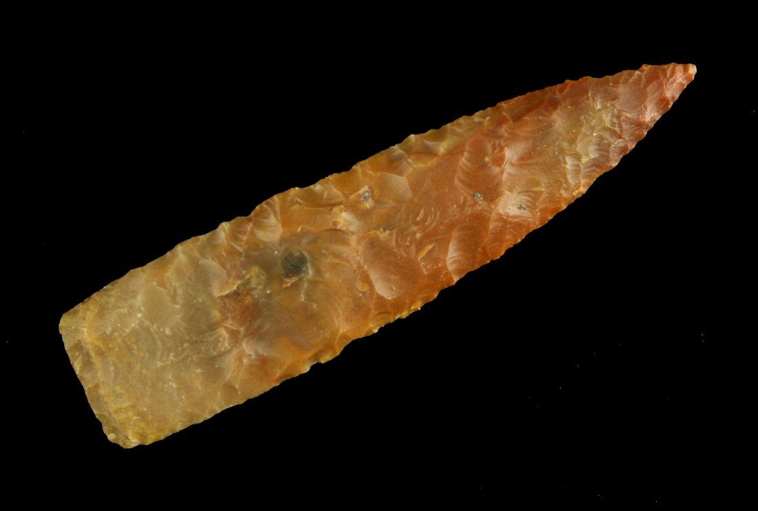 3 3/8" Archaic Knife - Putty G-9 COA (1 of 2)