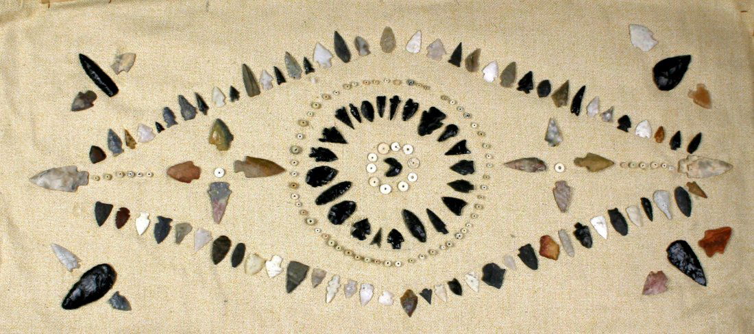 FANTASTIC Vintage Display of over 190 Artifacts (1 of 1)