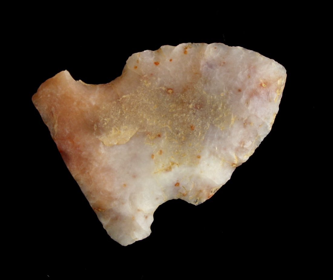 1 1/2" Big Sandy: Nice pink 'Rose Quartz' example from Whitley Co., Kentucky formerly of the Robinson Collection.