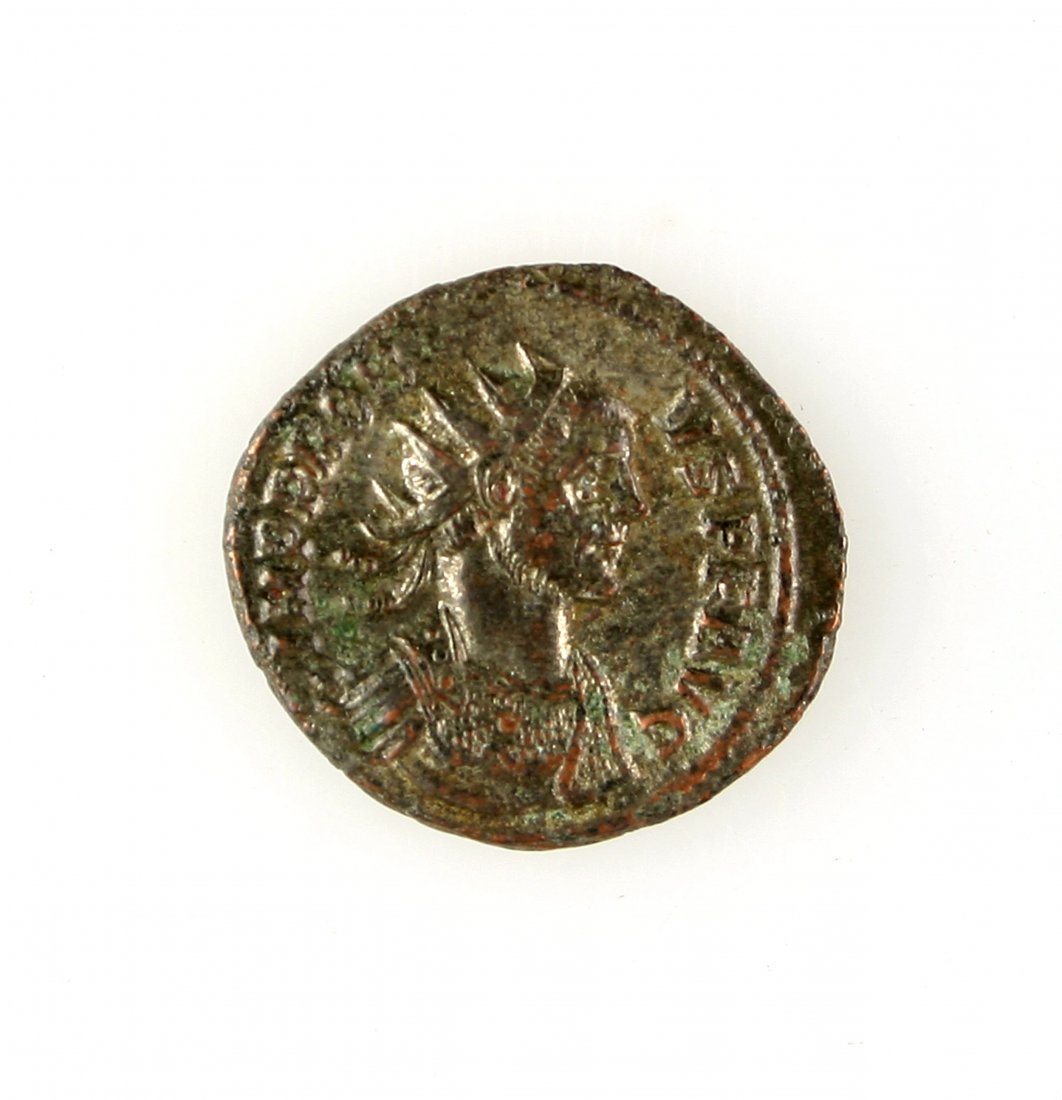 Billon Coin of Probus 276-282 CE: Nice 22mm Billon (silver copper alloy) coing of Emperor Probus. Bust with crown. Nice.