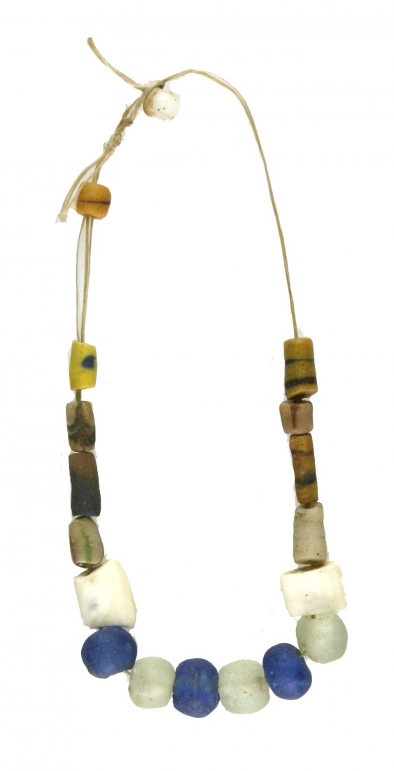 Assorted Sand Cast Beads on bracelet (1 of 1)