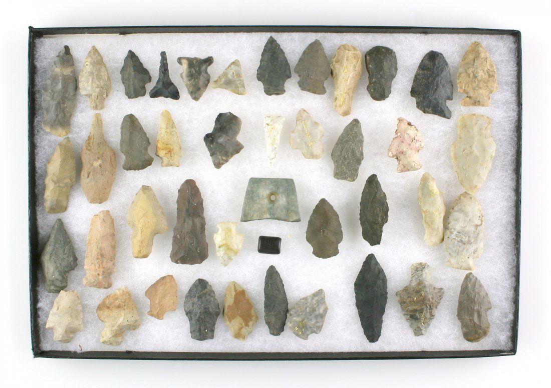 8x12 Display of Approx 43 KY Artifacts (1 of 1)