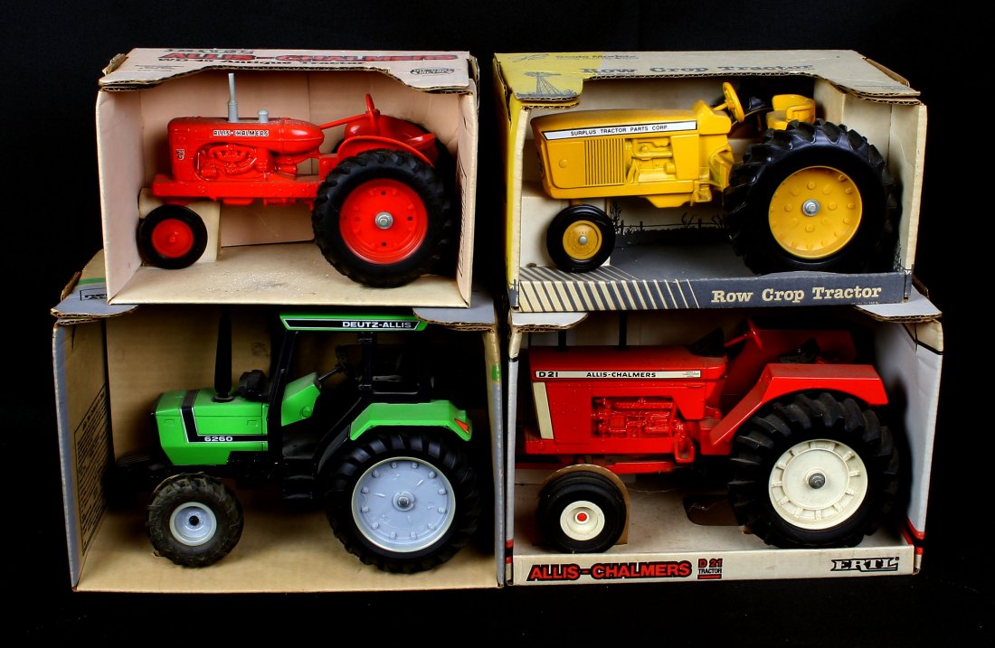4 Ertl Die Cast Tractors (1 of 1)
