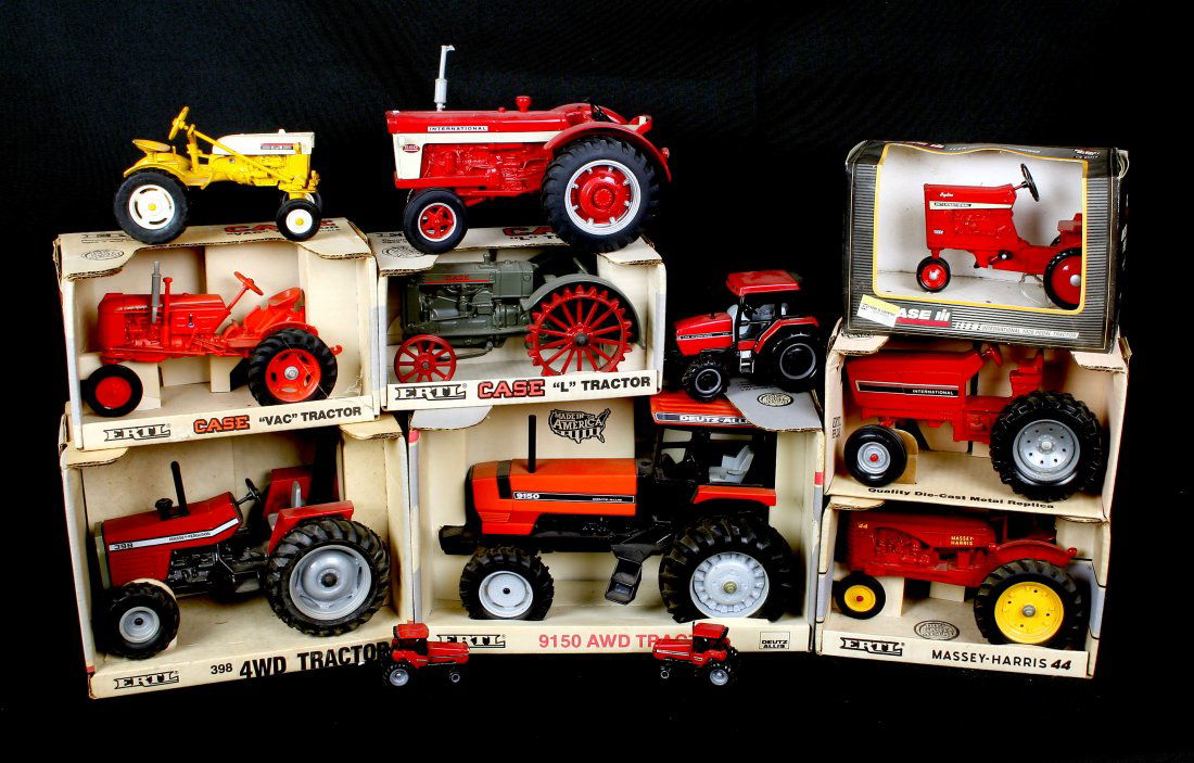 11 Die Cast Ertl Tractors (1 of 1)