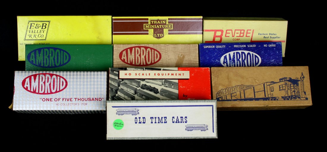 10 Model Train Kits (1 of 1)