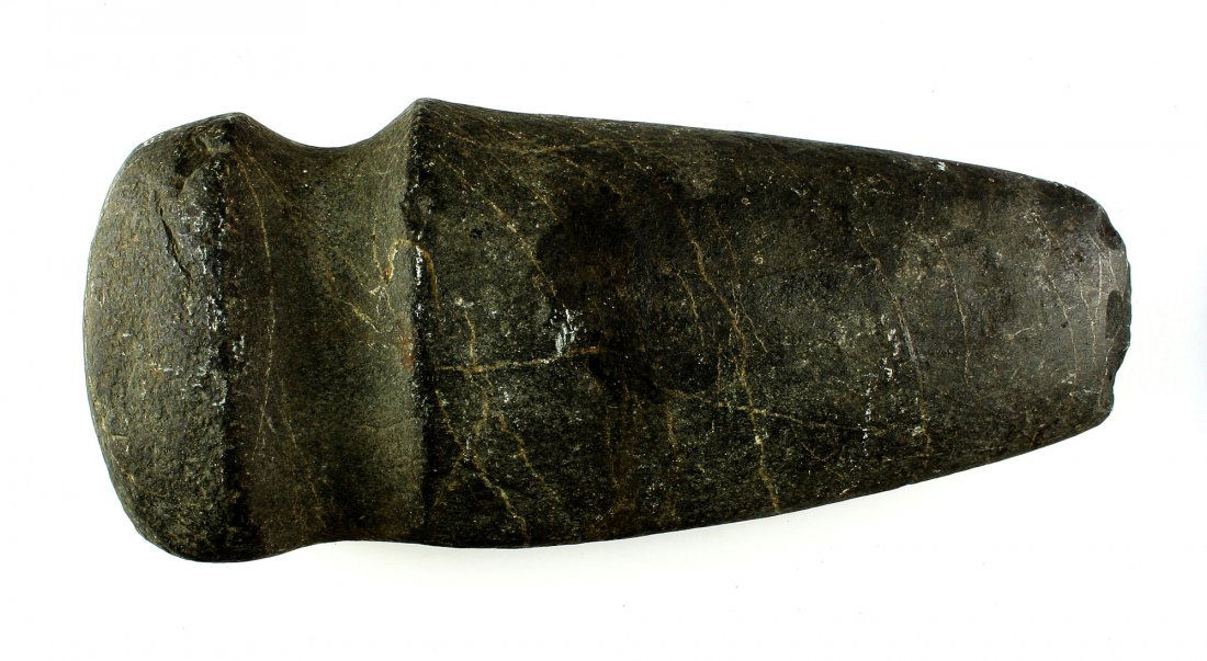 7 3/4" Hohokam 3/4 Groove Axe (1 of 3)