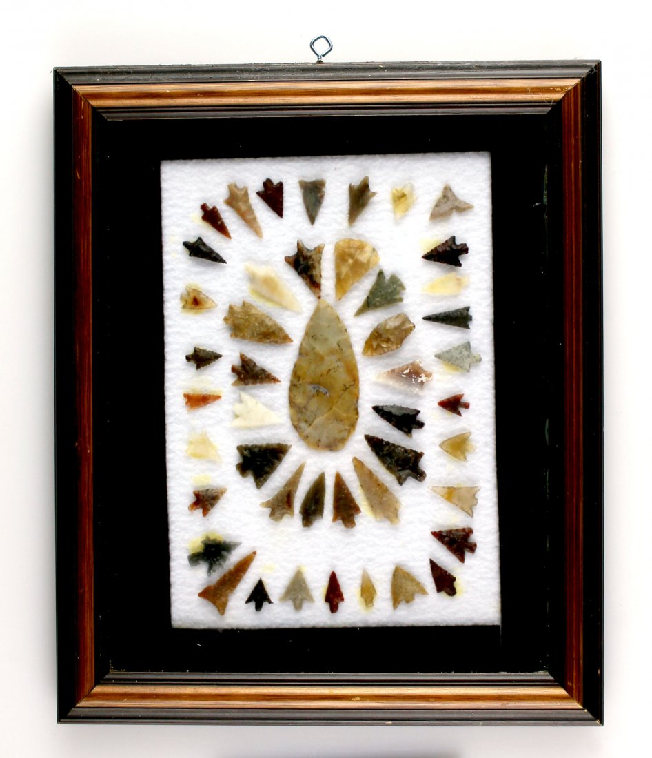 Incredible 46pc Display of Northwest Birdpoints (1 of 1)