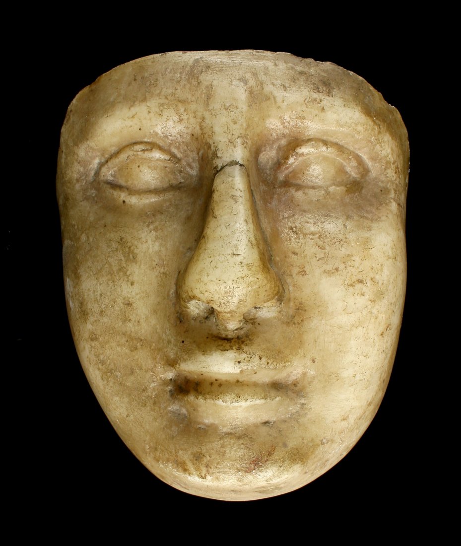 Roman Marble Face 6 1/4" x 5 1/8" (1 of 2)