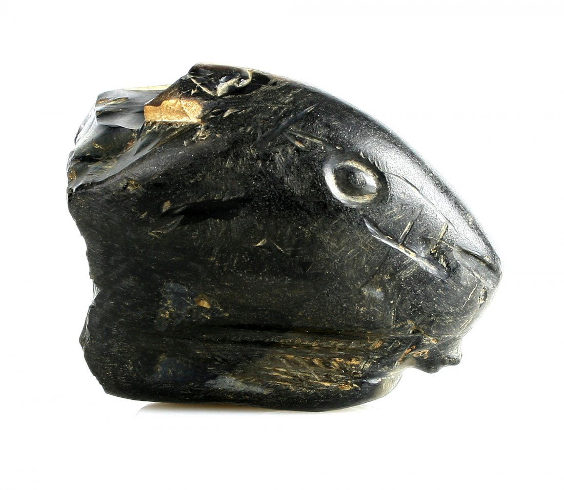 Egyptian Snake Carving of Apophis (1 of 3)