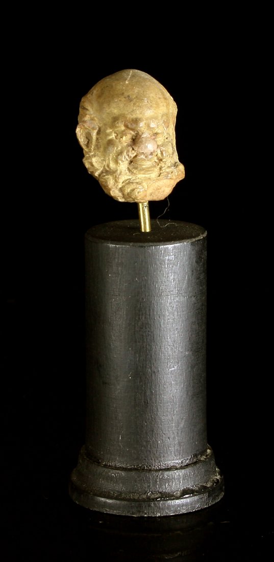 1" Roman Figural Fragment - Mounted (1 of 5)