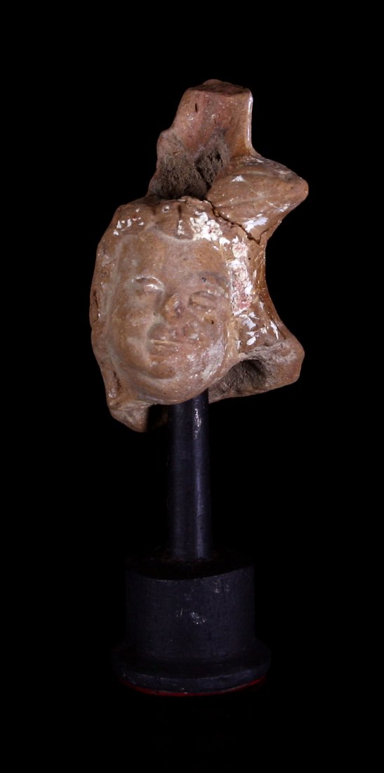 2" Roman Figural Fragment - Mounted (1 of 4)