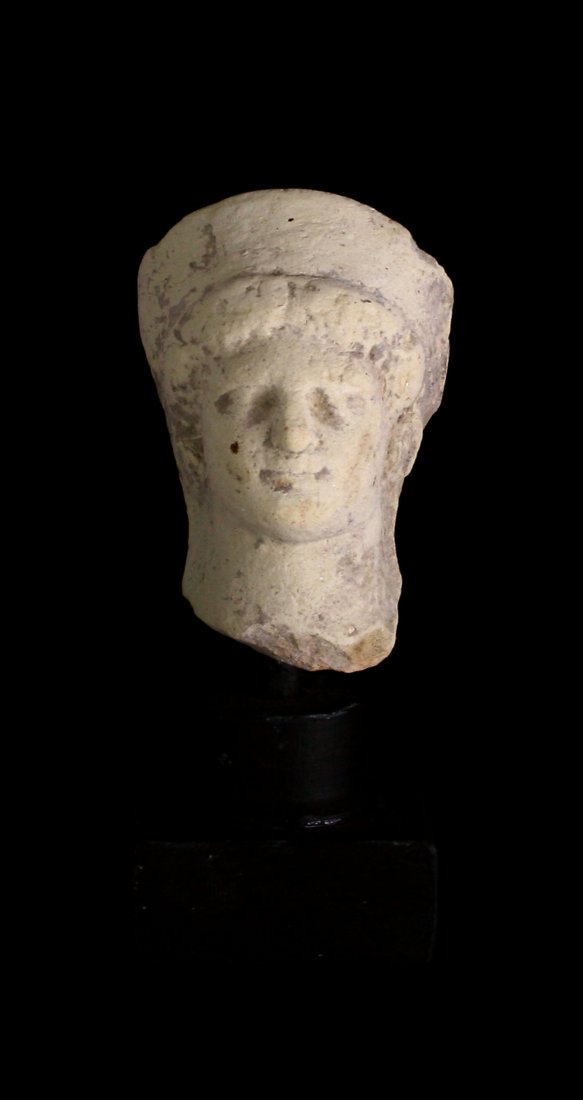 Roman Terracotta Fragment - Mounted (1 of 4)
