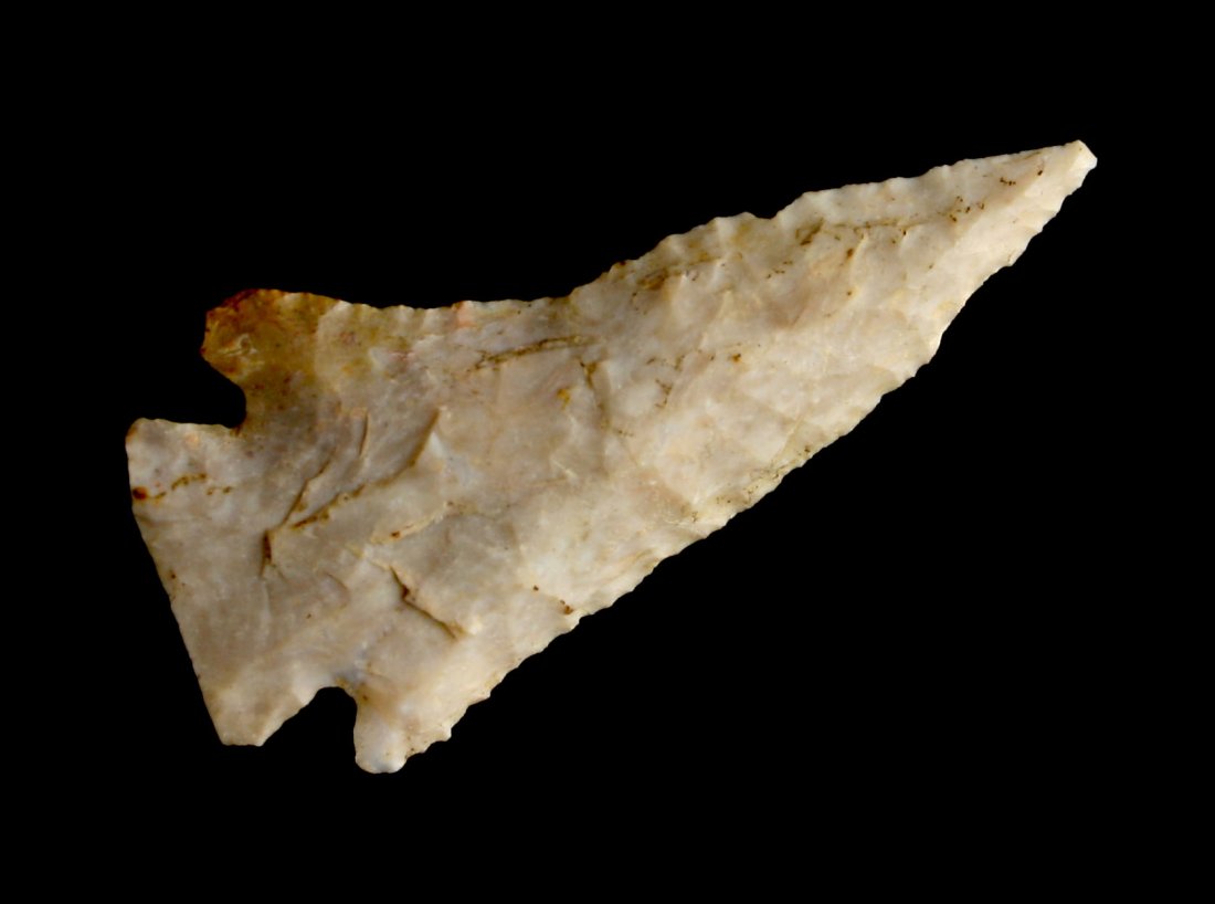 2 7/16" Pinetree: Nice Boyle Chert example from Northern Kentucky. Nicely made.