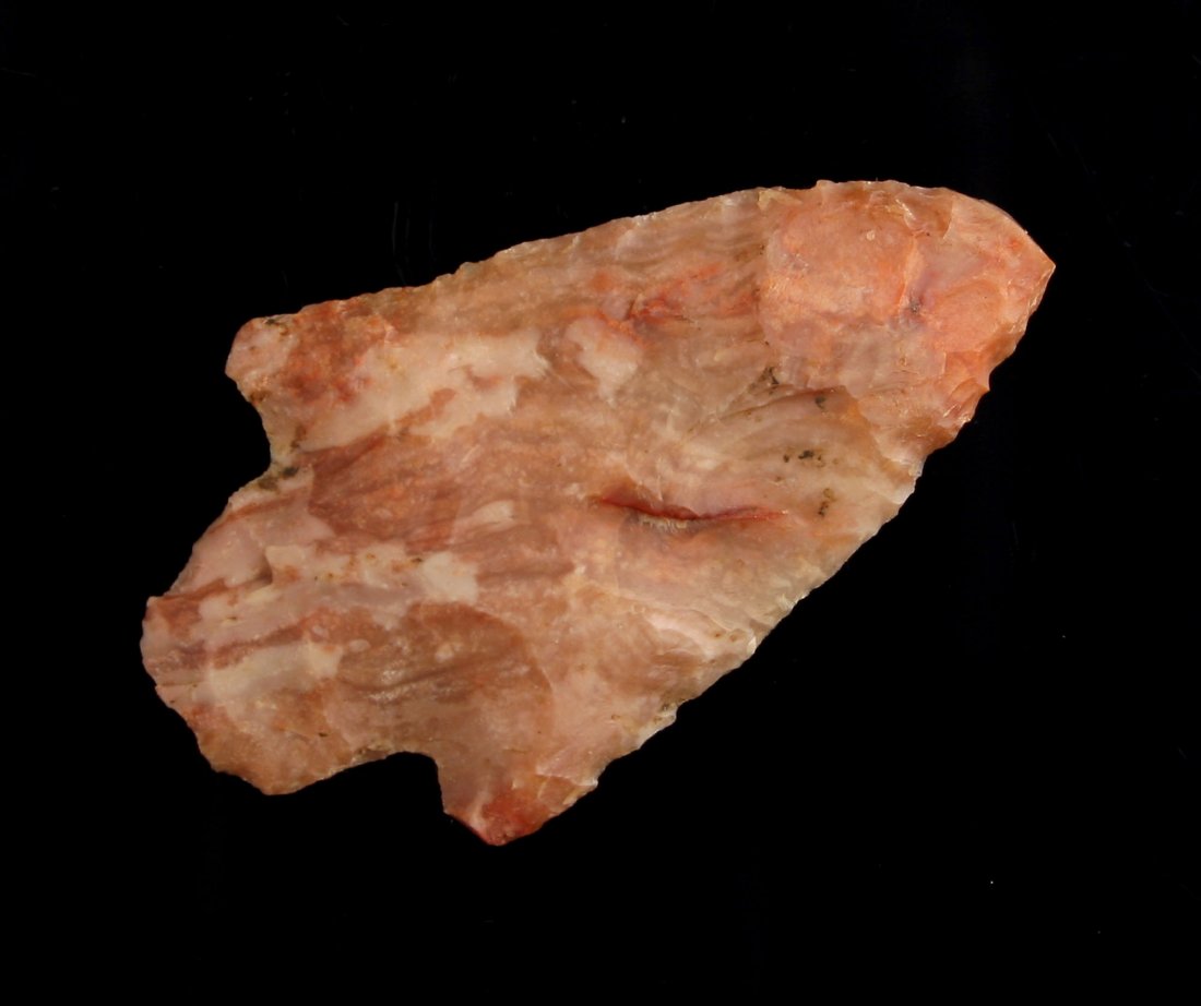 2 1/16" Marion: Nice translucent example from Florida. Burined tip.