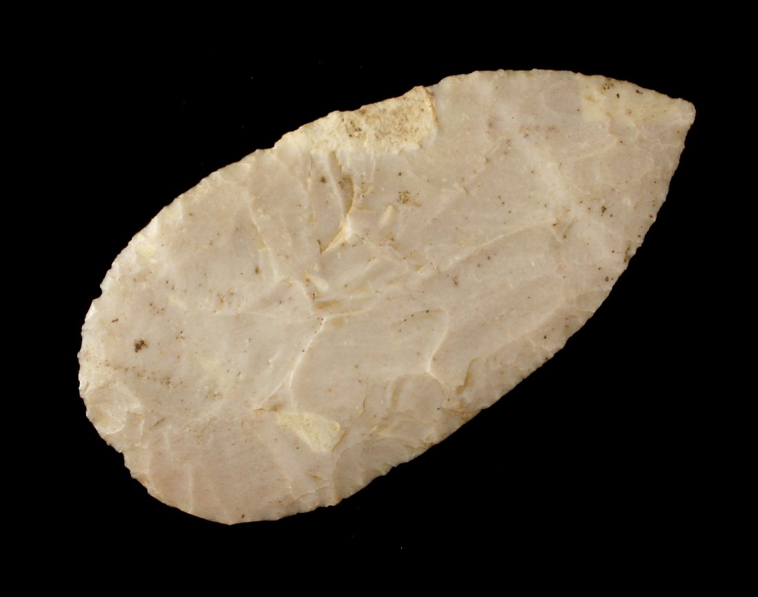 3" Hopewell Cache Blade: Flint Ridge example from Marion Co., Ohio.