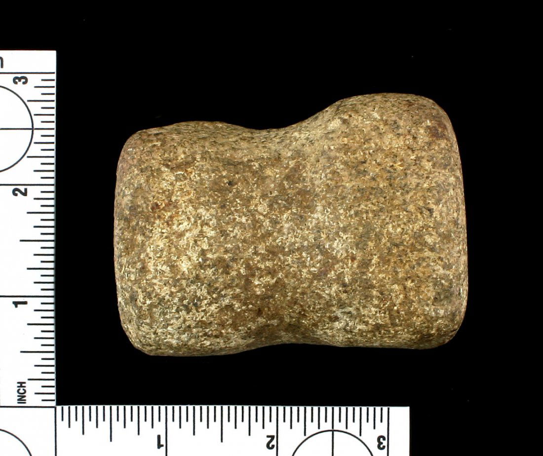 2 3/4" Grooved Hammerstone/Club (1 of 5)