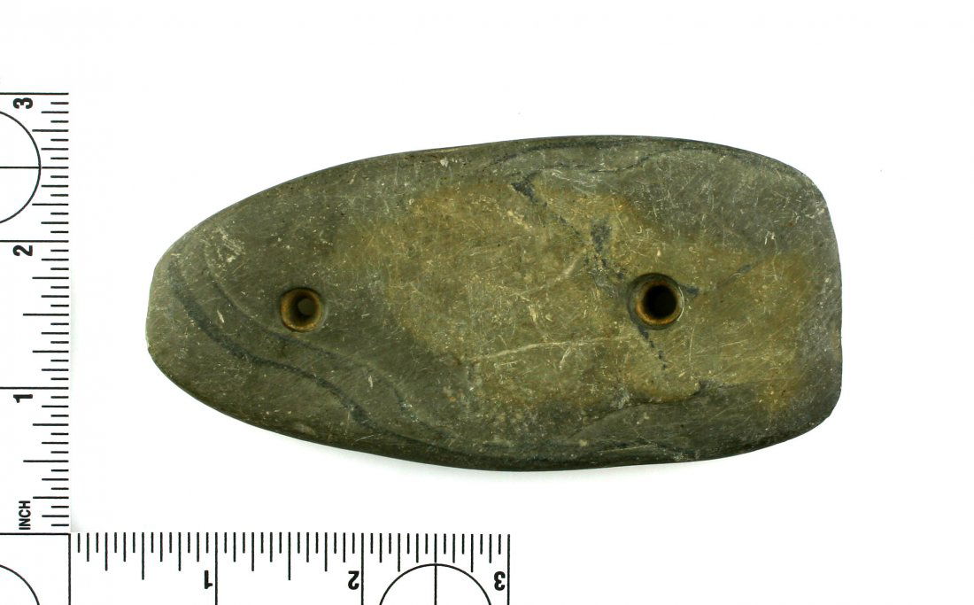 4 5/8" Glacial Kame Gorget (1 of 2)