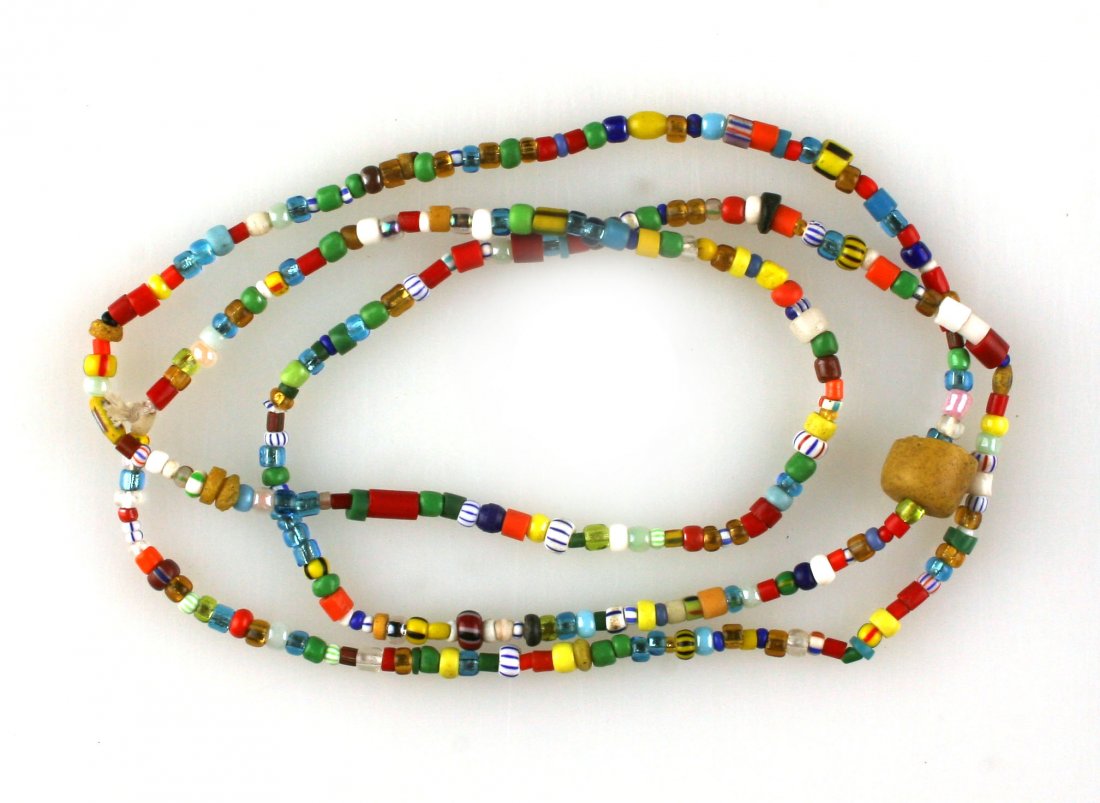 35" Trade Bead Necklace (1 of 1)
