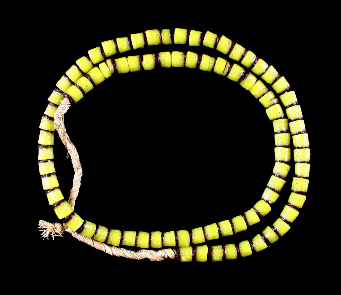 26" Sand Cast Trade Bead Necklace (1 of 1)