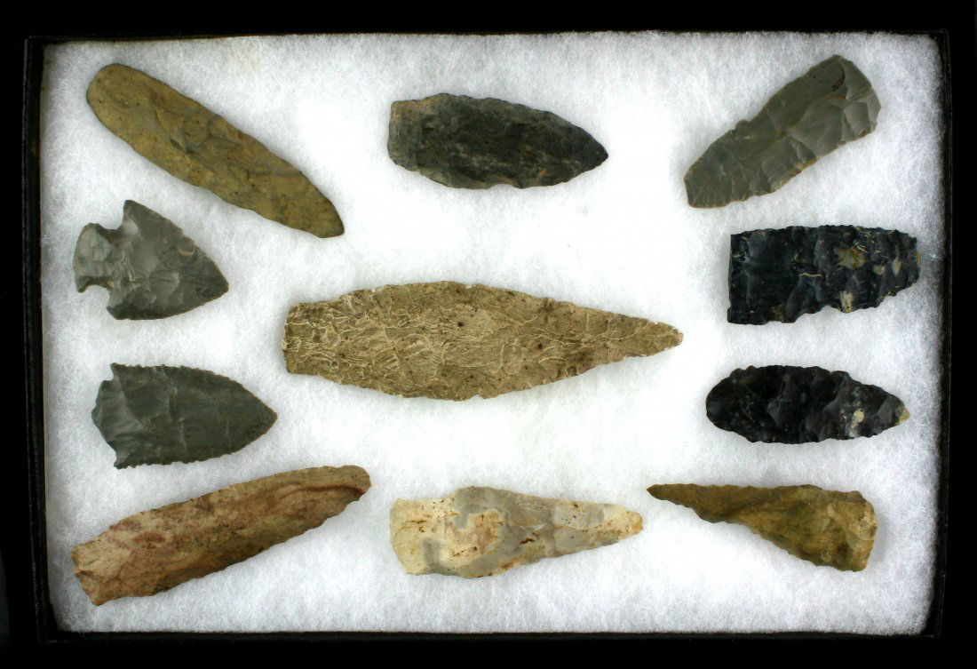 8x12 Display of 11 Indiana Points (1 of 1)