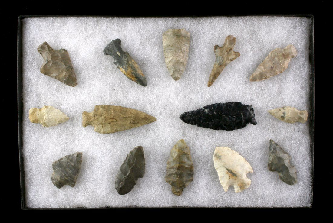 8x12 Display of 14 Indiana Points (1 of 1)