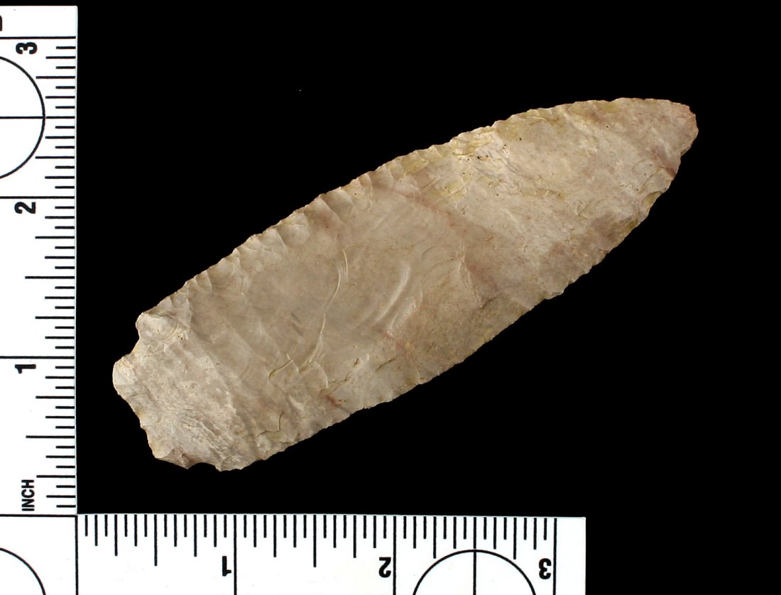 4" Benton: Nice Buffalo River Chert example from Central Tennessee. Ex - Griffin Collection.