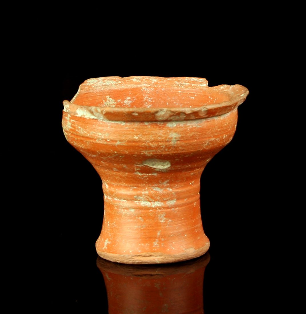 2 3/8" Perforated Terra Cotta Vessel (1 of 5)