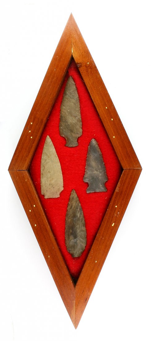 15 1/4" Display of 4 Tennessee Points (1 of 3)