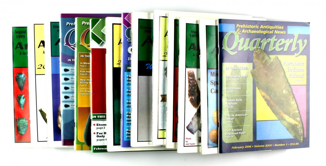 14 Prehistoric Antiquities Quarterly Magazines (1 of 1)