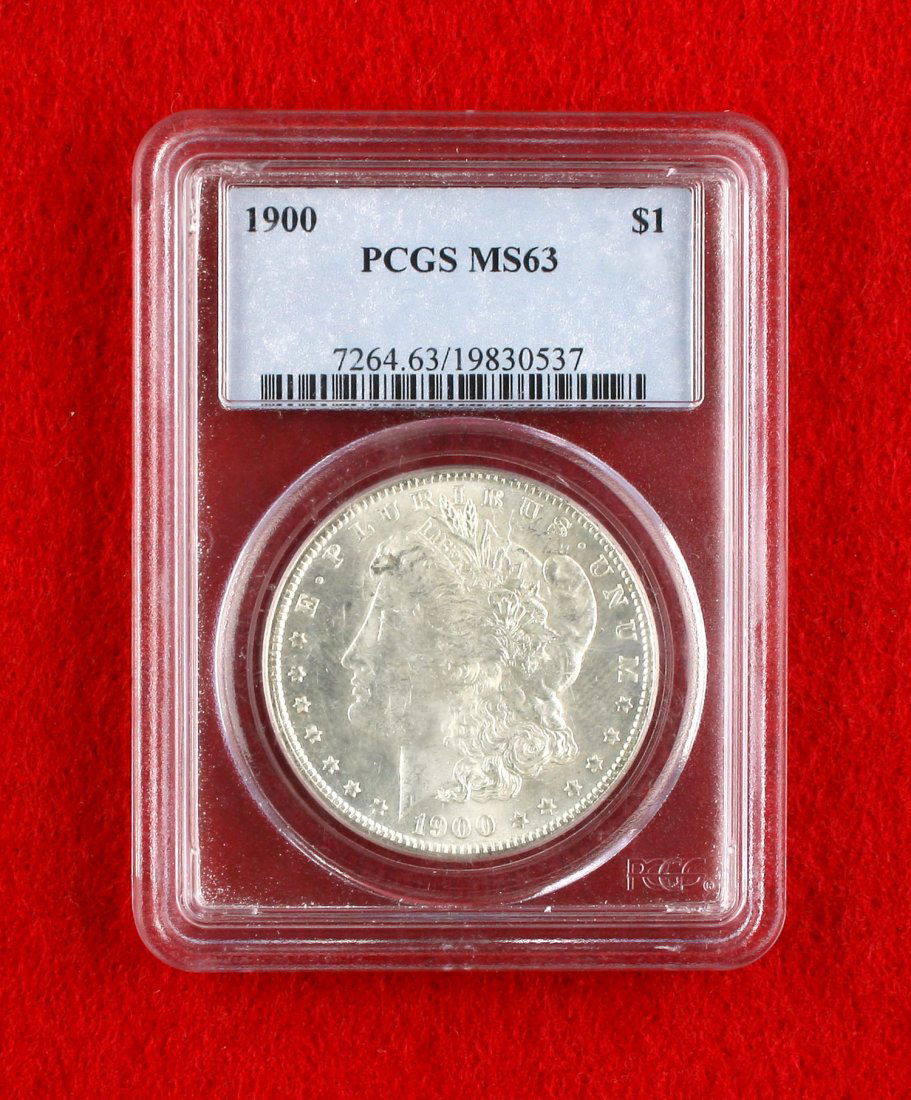 1900 Morgan $1 PCGS MS63 (1 of 2)