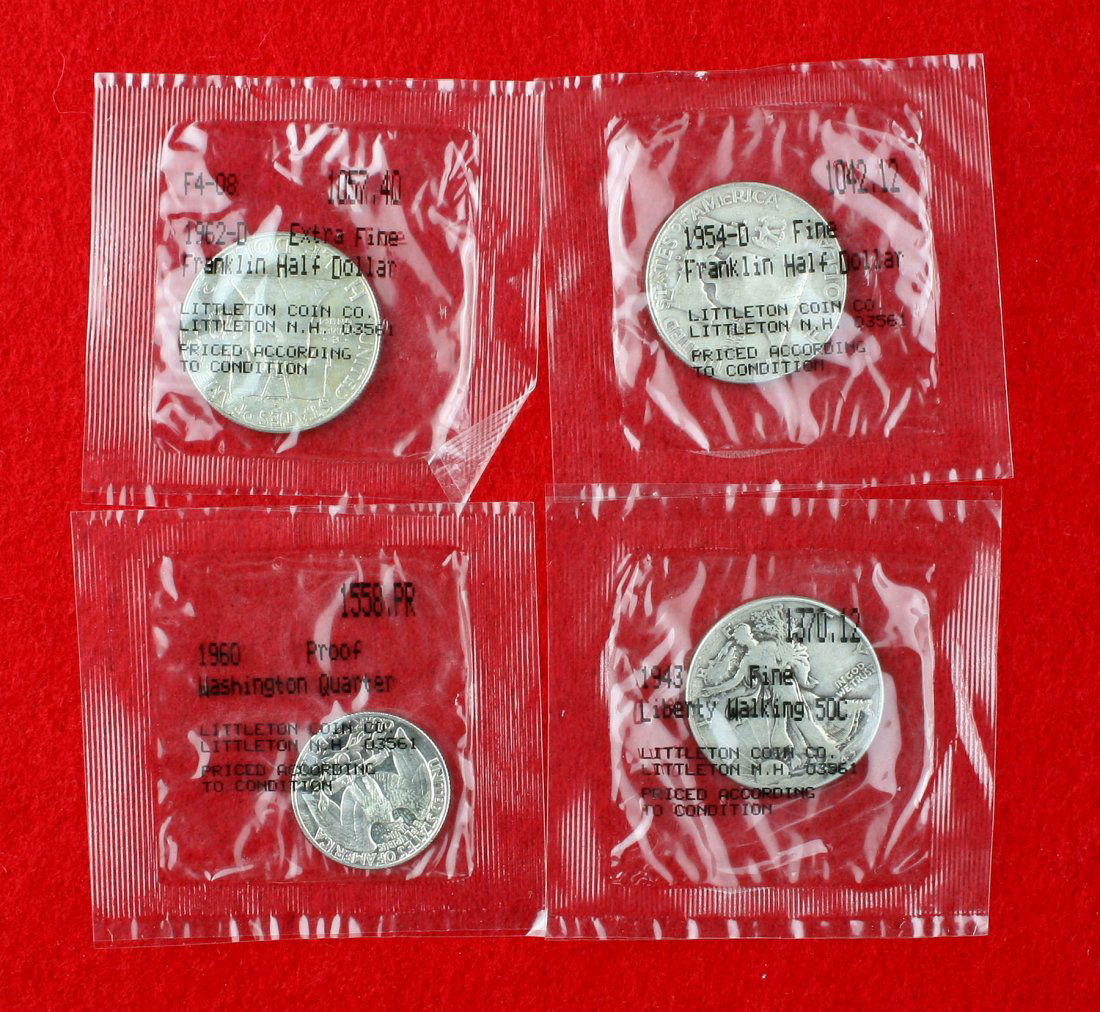 4 Nice Silver Coins (1 of 2)