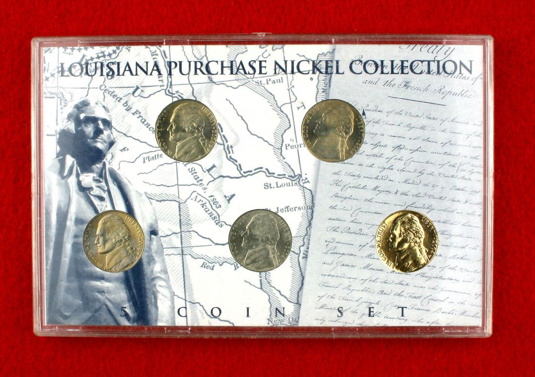 Louisiana Purchase Nickel Collection (1 of 2)