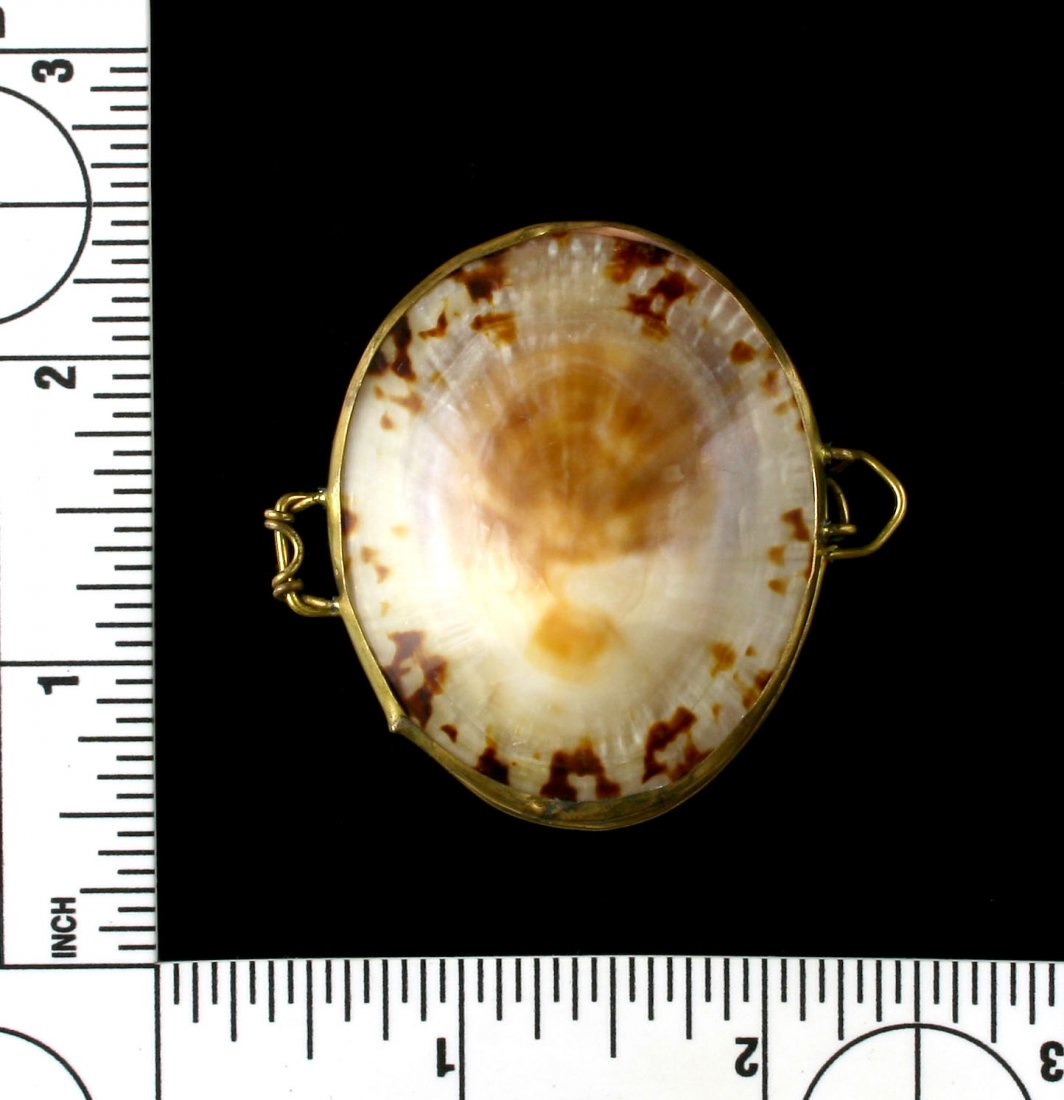 Beautiful Antique Victorian Shell Pill Box (1 of 4)