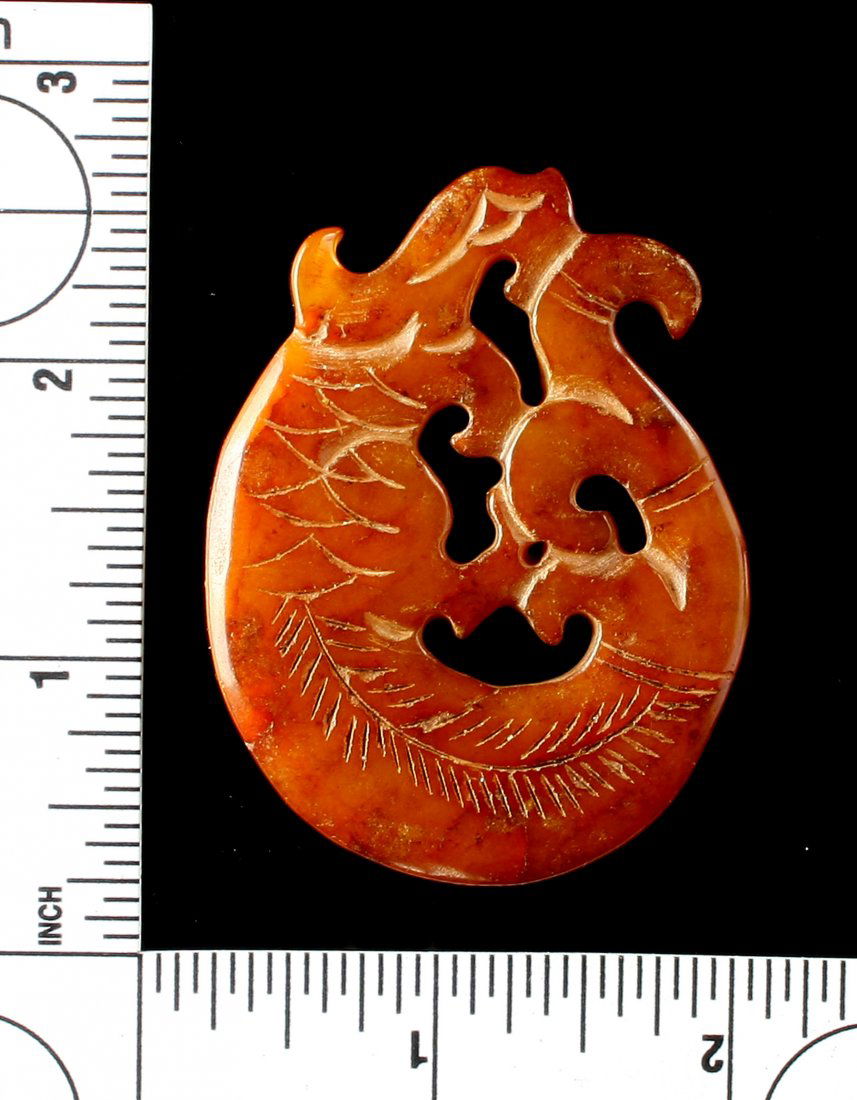 2 3/8" Chinese Dragon Carving (1 of 2)