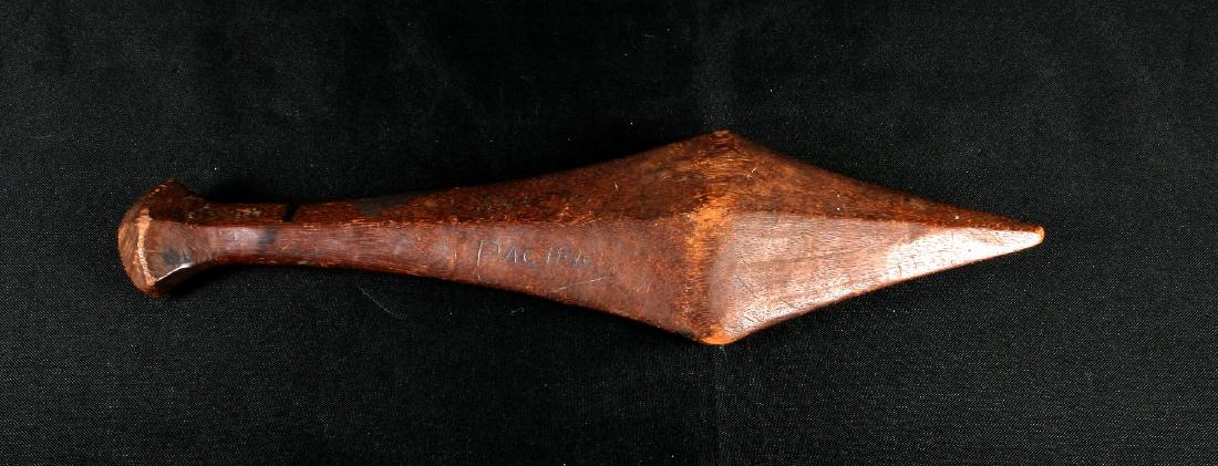 18 3/4" Samoan Throwing Club (1 of 2)