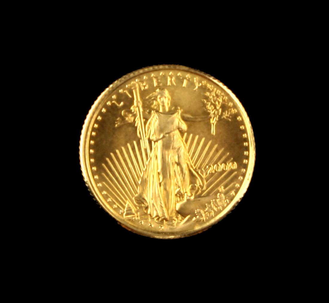 2000 $5 Gold Eagle (1 of 2)