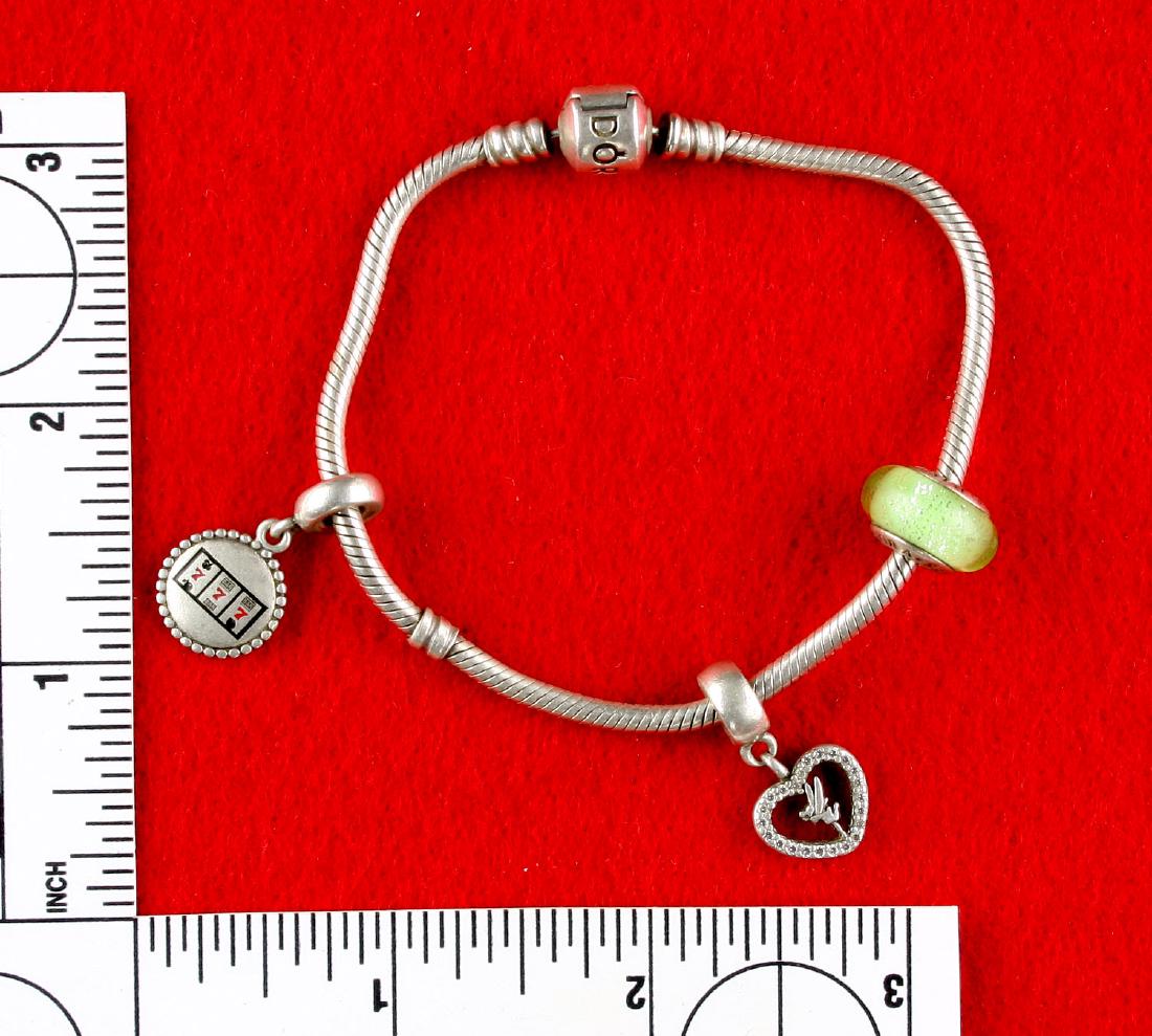 6.5" Pandora Charm Bracelet - Silver (1 of 1)